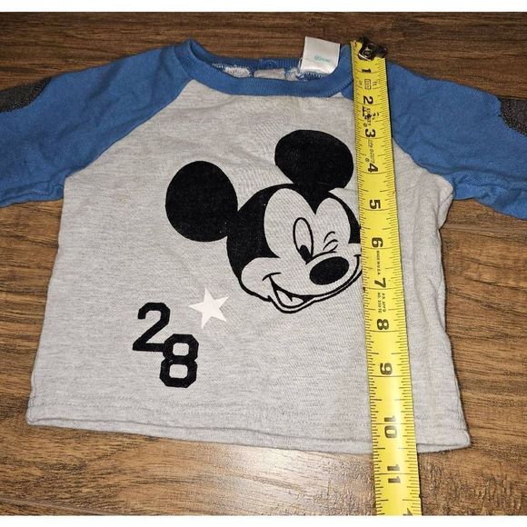 Infant Disney Baby Mickey Mouse 2 Piece Set 6/9 Months - Picture 3 of 6